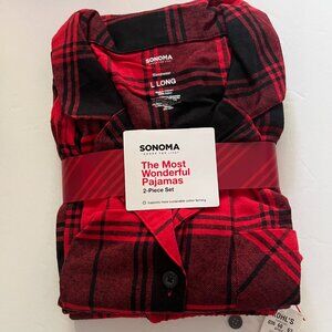 SONOMA Women's NIP 2 Pc Pajama Set NWT Size L Long